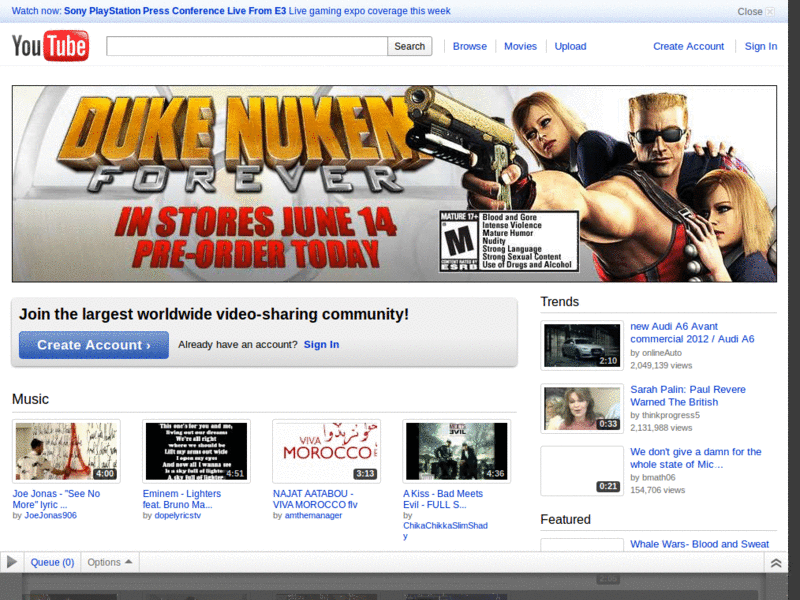 youtube - HTML5 player upgrade