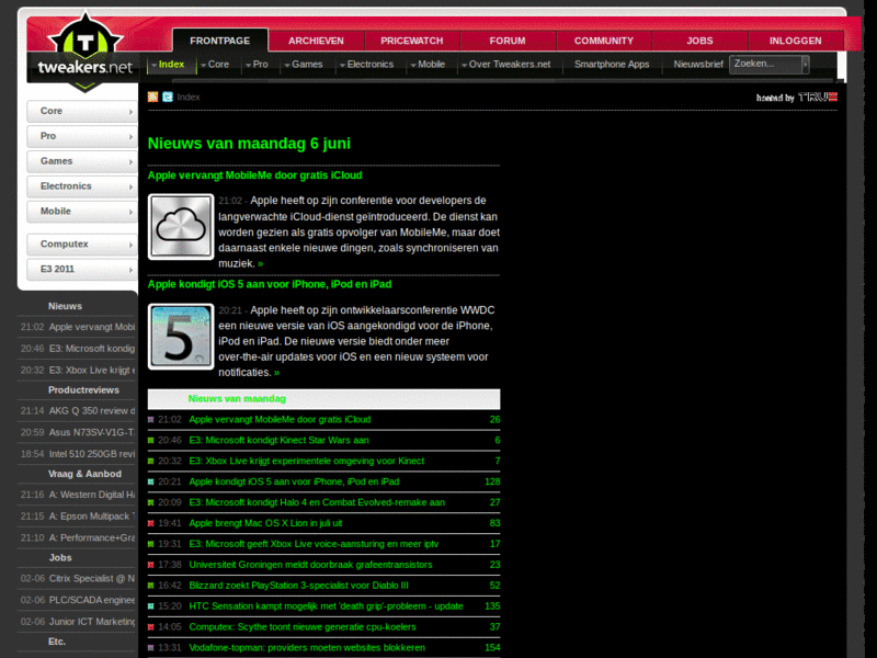 Tweakers.net 7.0 - Wide and Dark