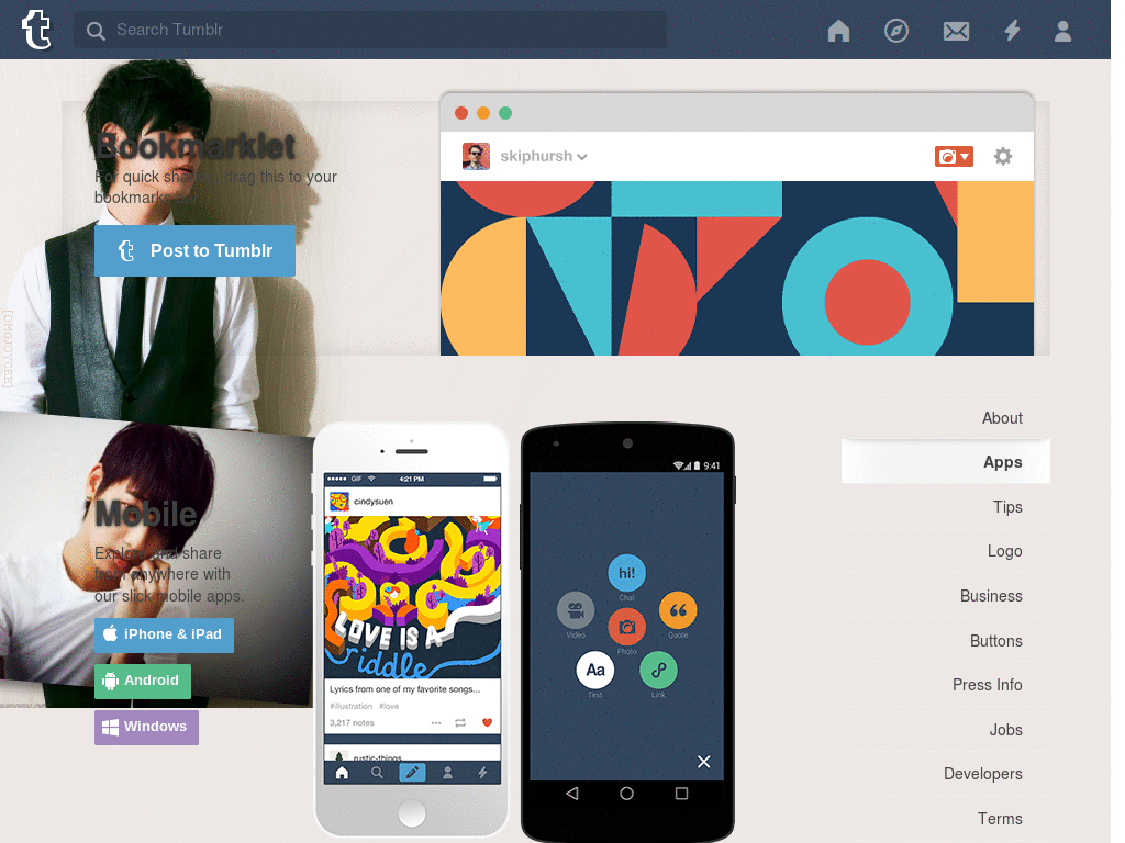MinHyuk Tumblr Dashboard Theme.