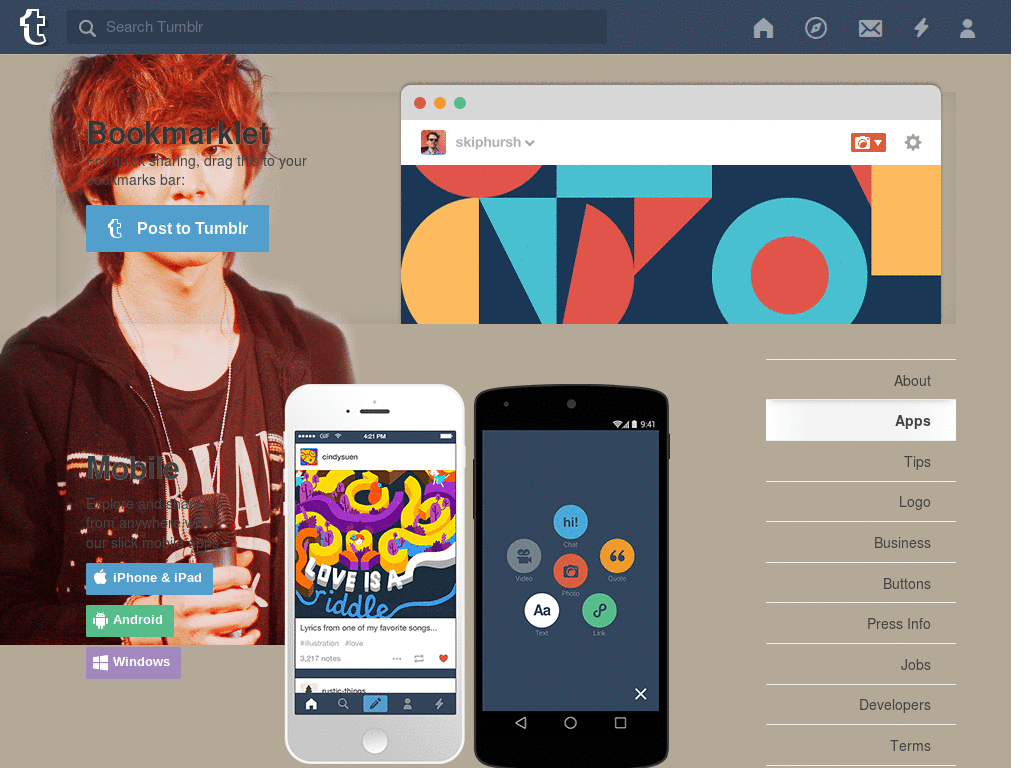 Onew (SHINee) Tumblr Dashboard Icons