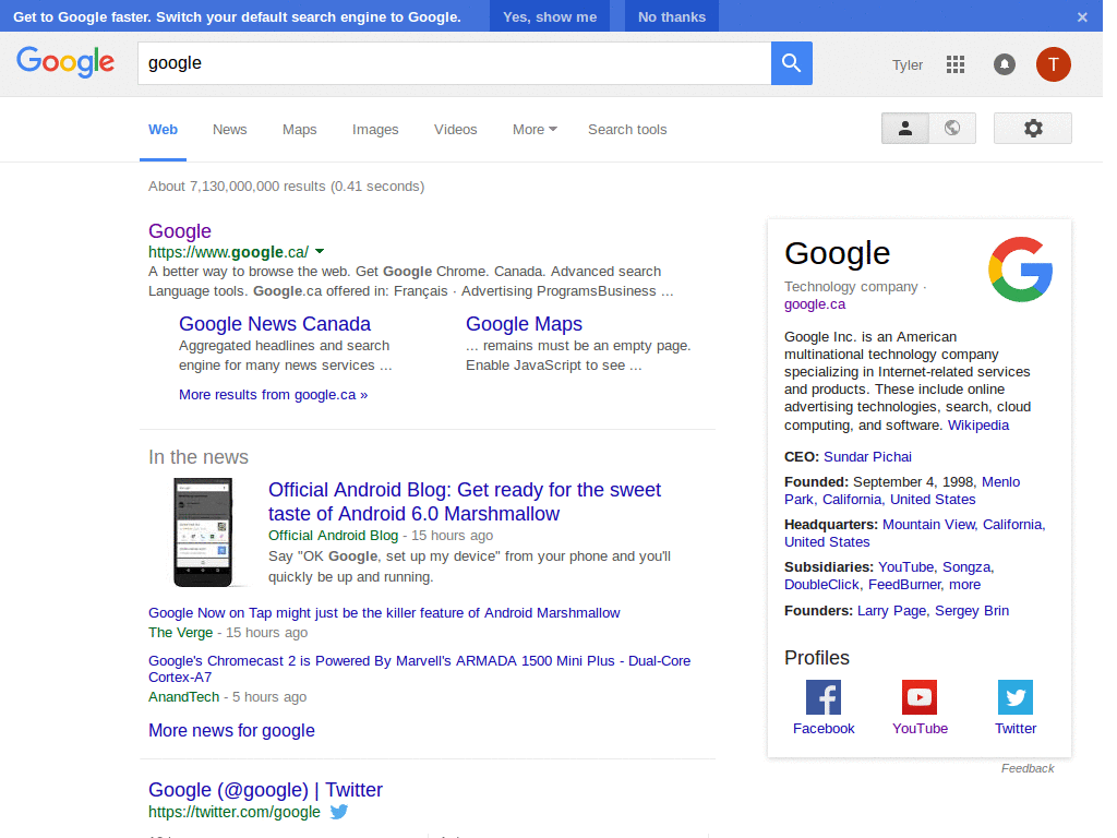Google - Disable Star
