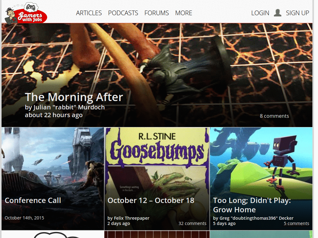 Gamers With Jobs Forum - Hide Signatures.