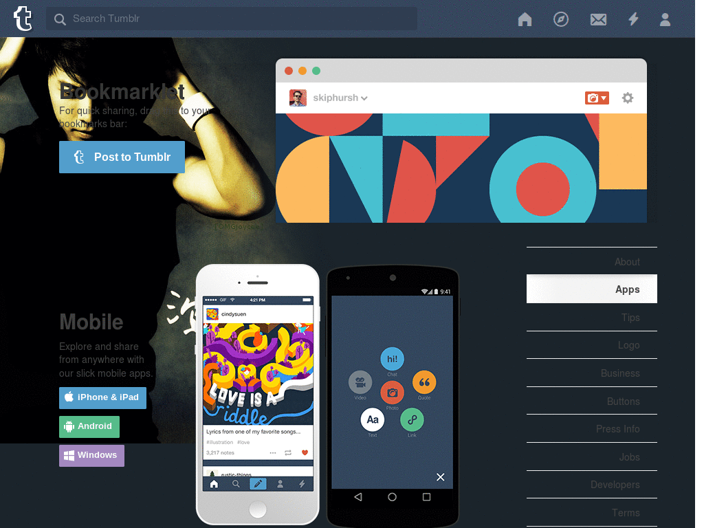 DongHae Tumblr Dashboard Theme