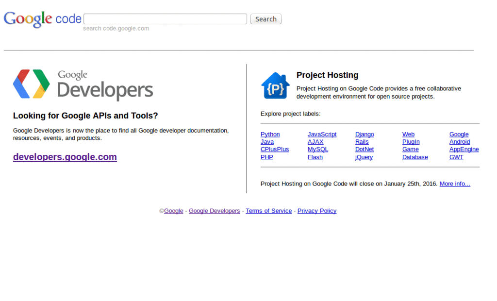 Google Code Max Width