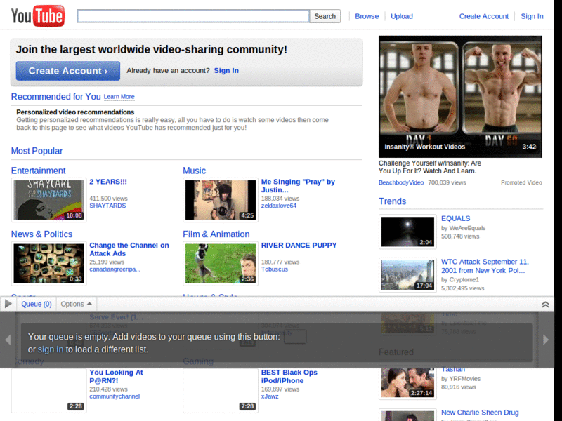 Remove language suggestion box from YouTube