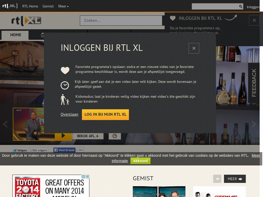 RTL.NL - XL Gemist - left align