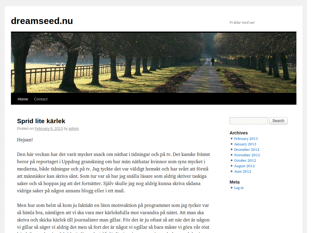 Dreamseed.nu - BETA RELEASE!
