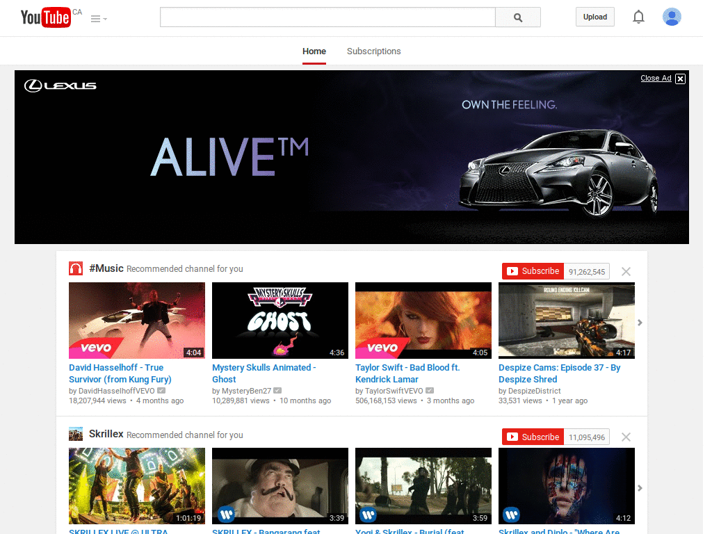 YouTube No Logo