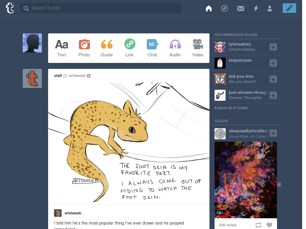 Bokeh tumblr theme
