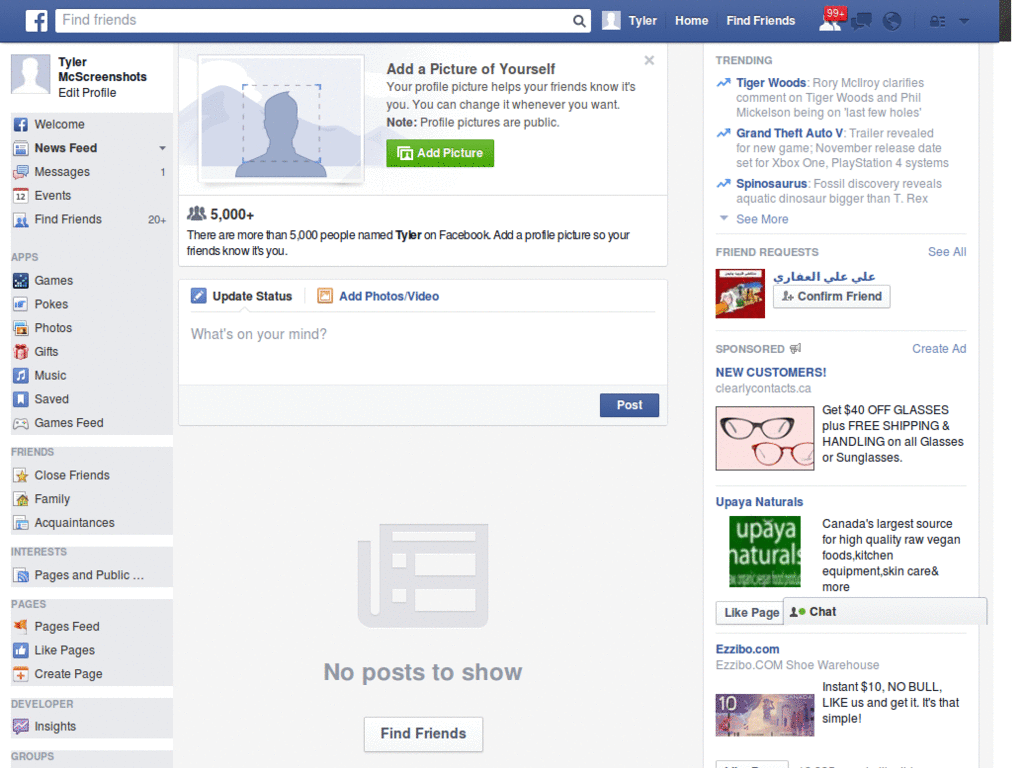 Facebook - Simple Any Background