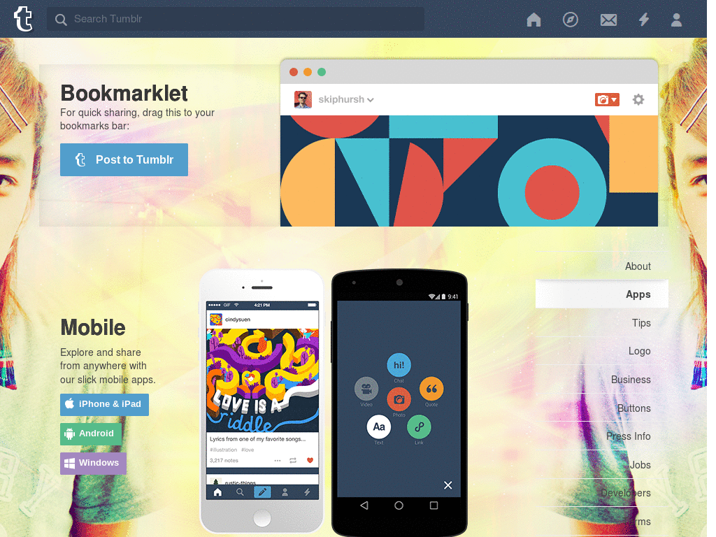 Jaejin Tumblr dash.