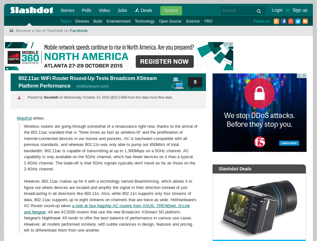 Slashdot - hide tags