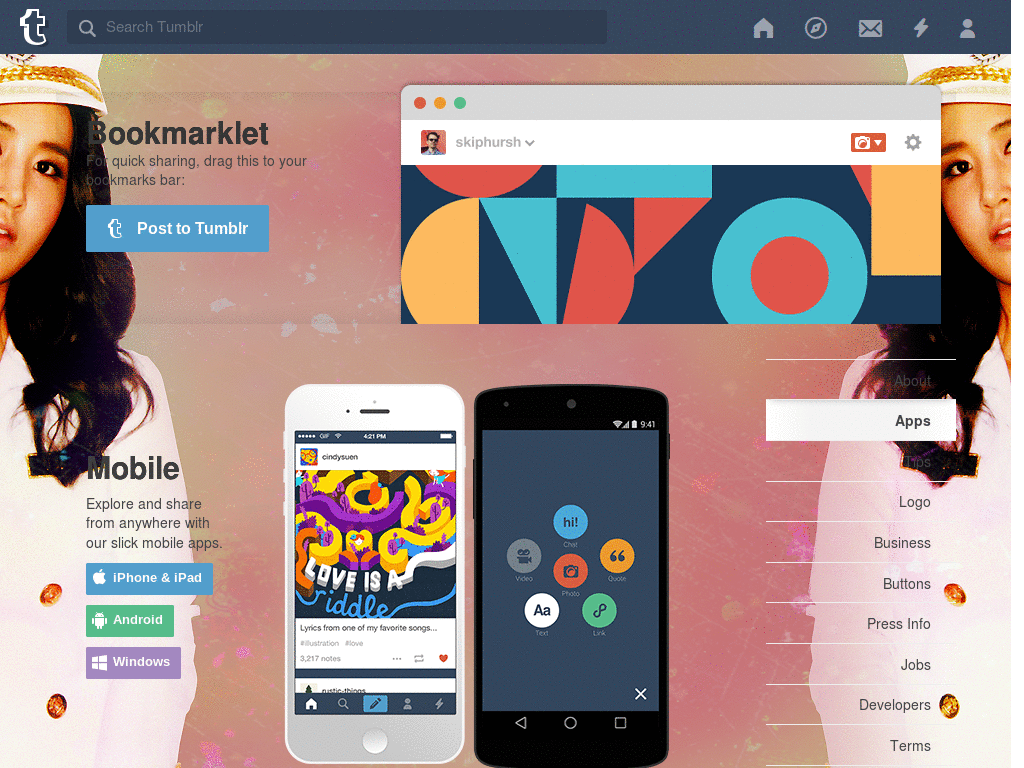 Yuri tumblr dash