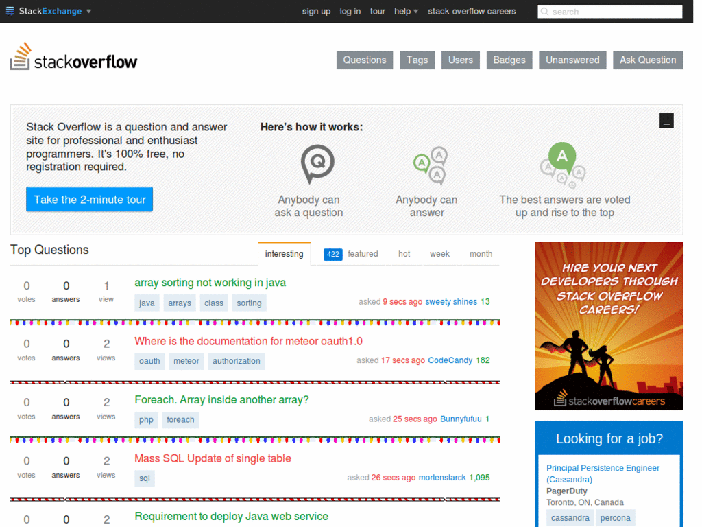 Stack Overflow - Christmas Theme