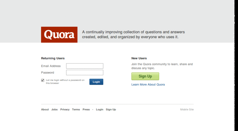 Quora: Restyle