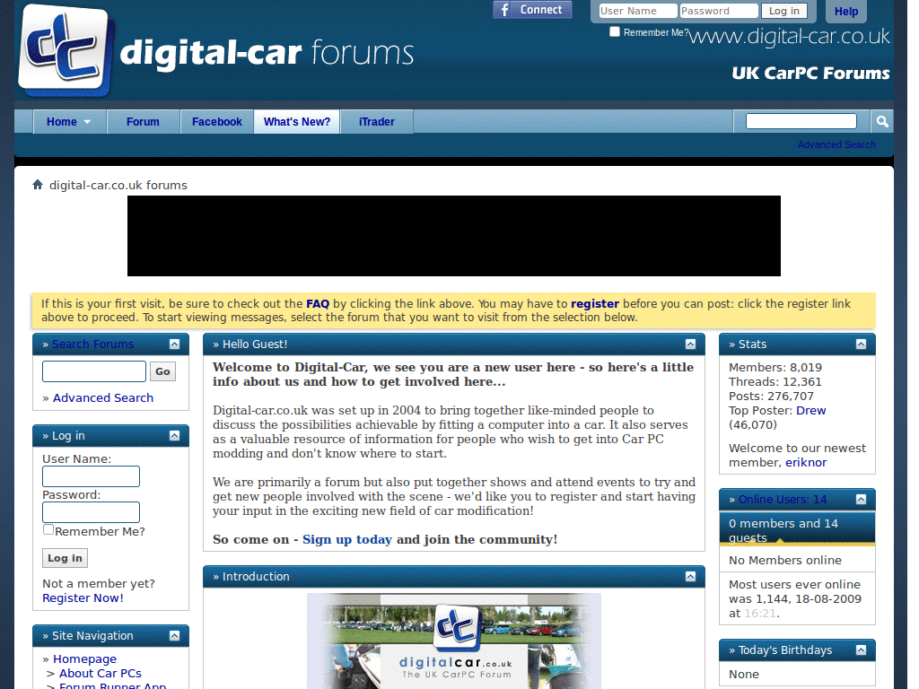 digital-car.co.uk night theme