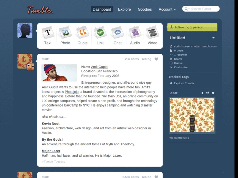 Tumblr Pretty Pink Logo