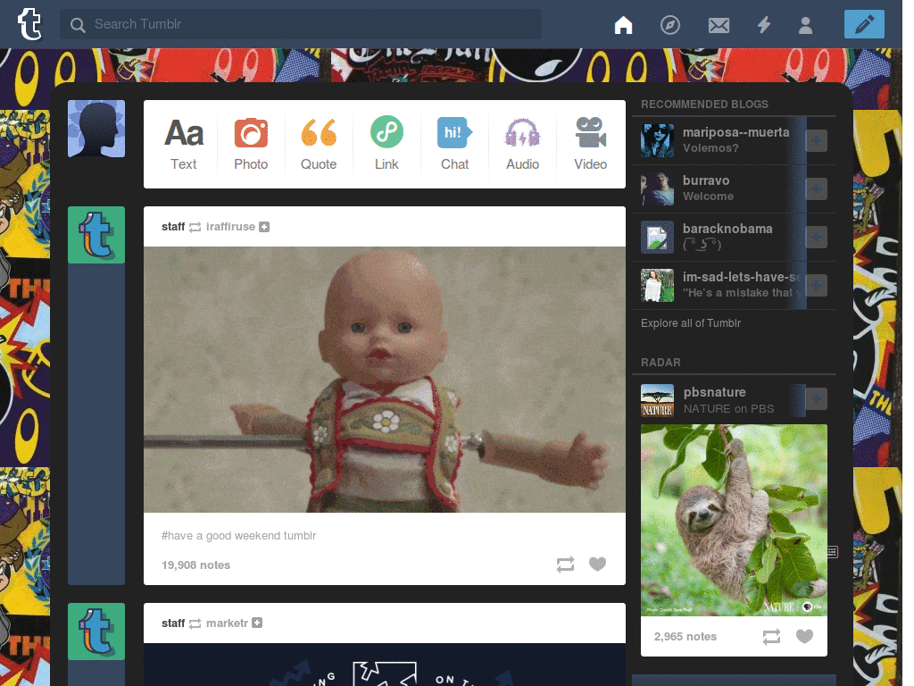 The Hundreds layout - tumblr