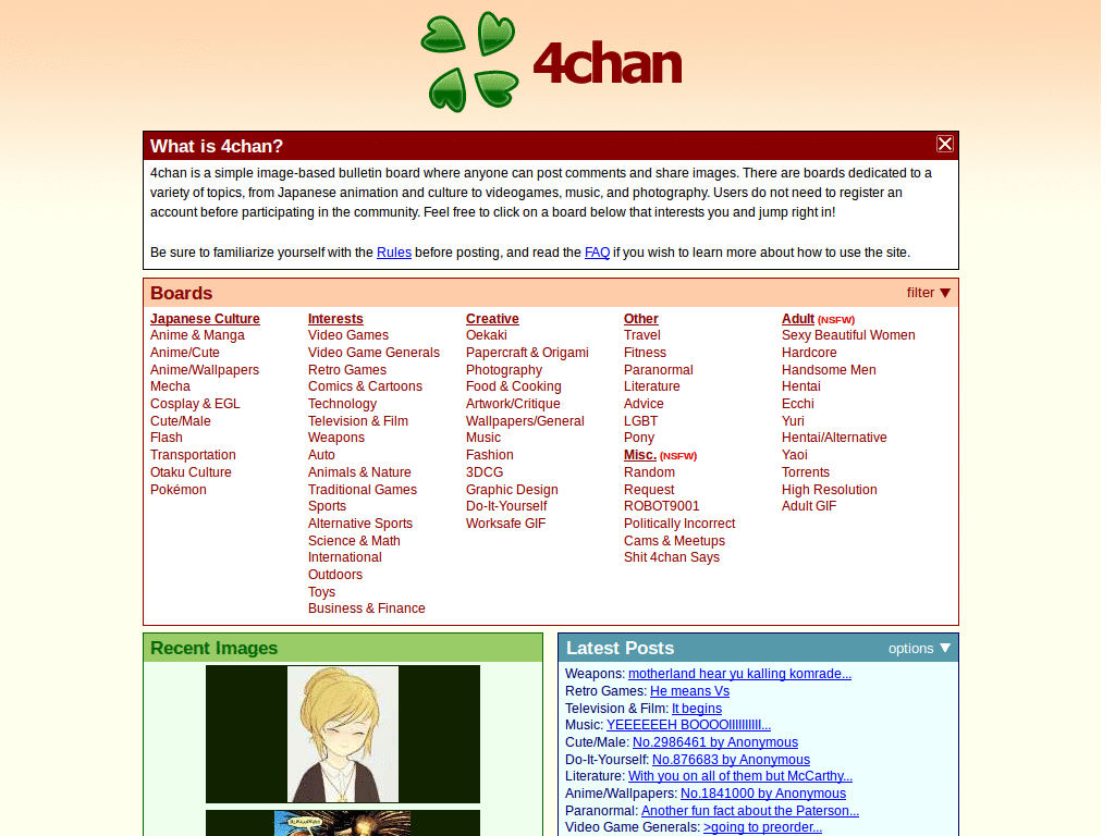 4chan - Blue Legion