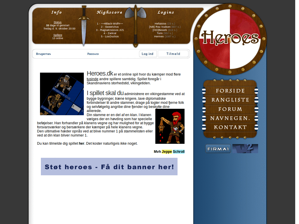 Heroes.dk Forum - Mørkegrønt