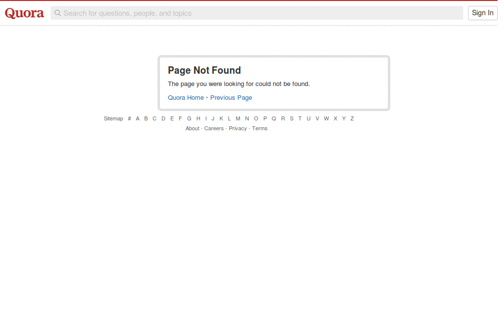 Quora — Minimal and netbook-friendly