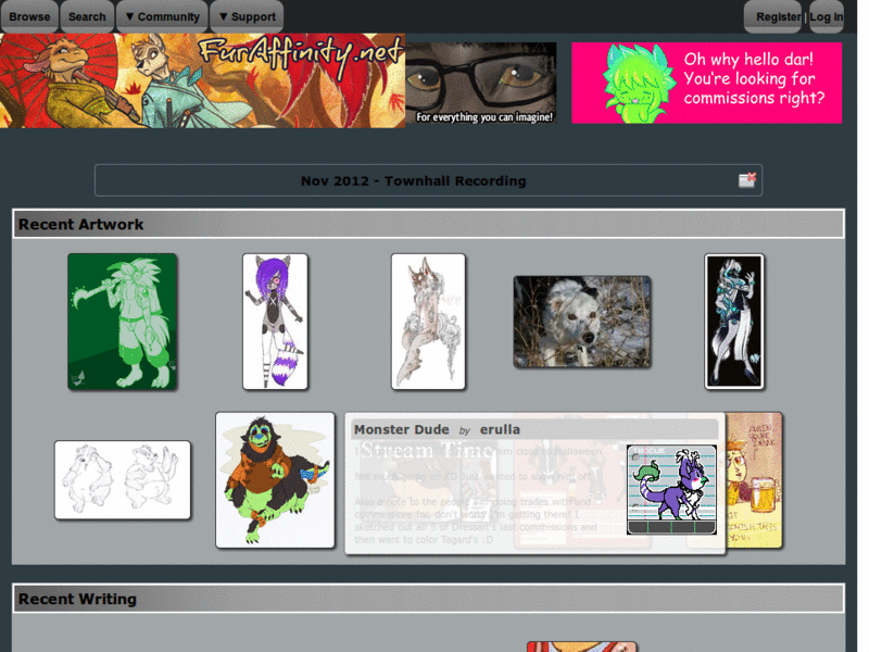 Furaffinity - Light and Shiny