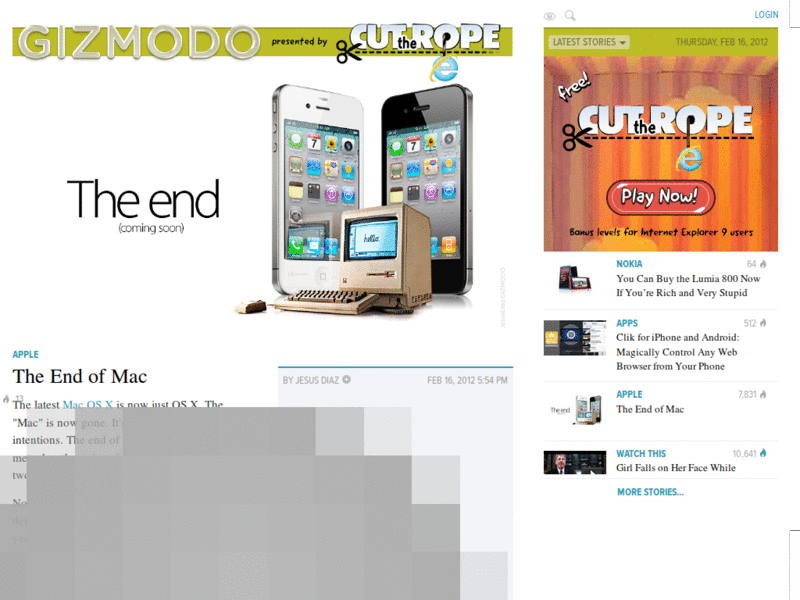 Gawker: Super Clean