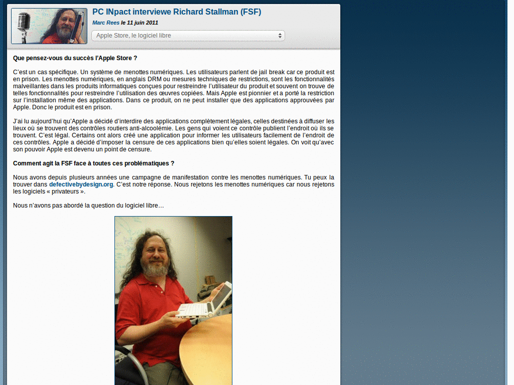 Minimal pcinpact.com