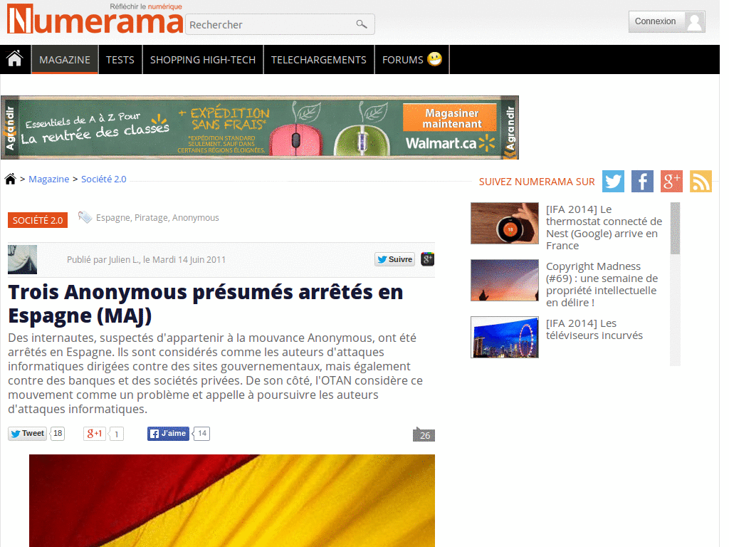 Minimal numerama.com