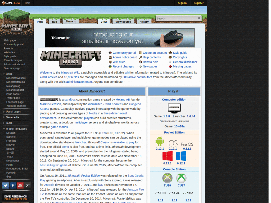 MinecraftWiki.net - Remove Ads