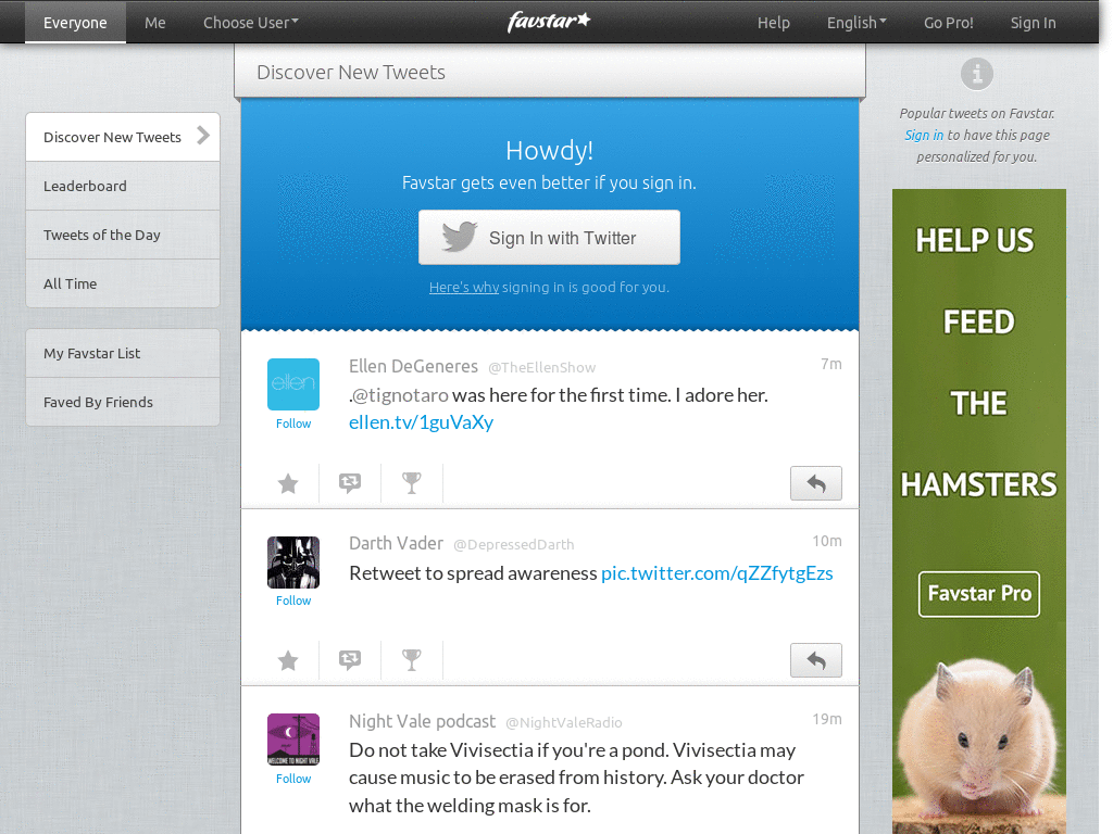 favstar.fm ad destroy
