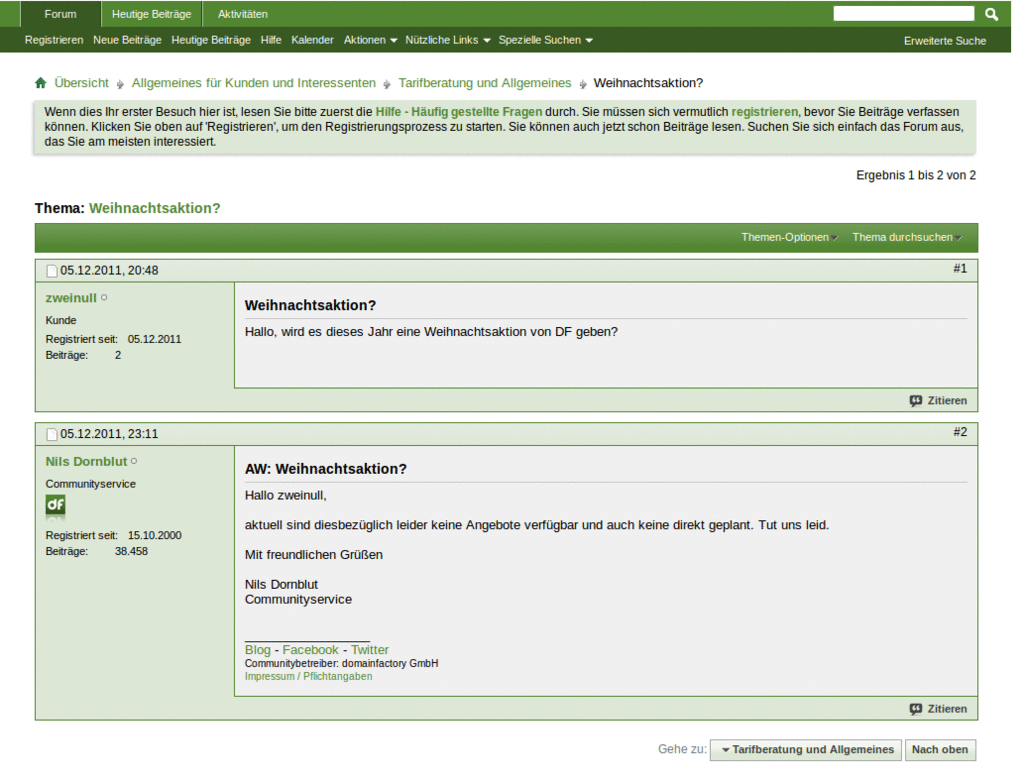 df Forum - mehr Platz!