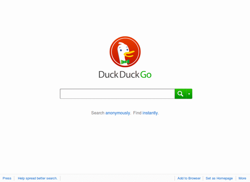 DuckDuckGo - No duck