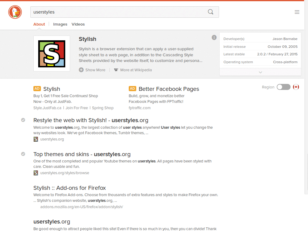 DuckDuckGo - Just the Quacks
