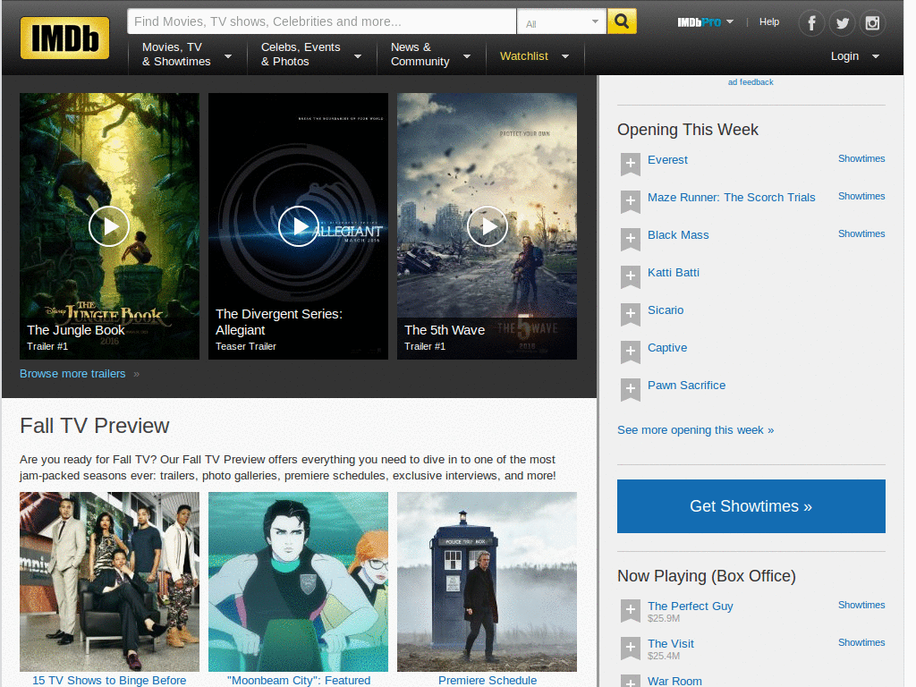 Removed Ads from IMDb (2011)
