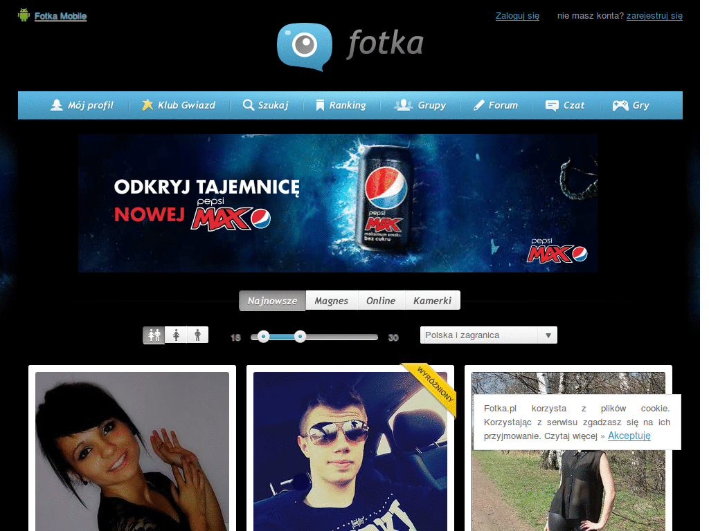 Fotka.pl - usuwanie linka do poczty