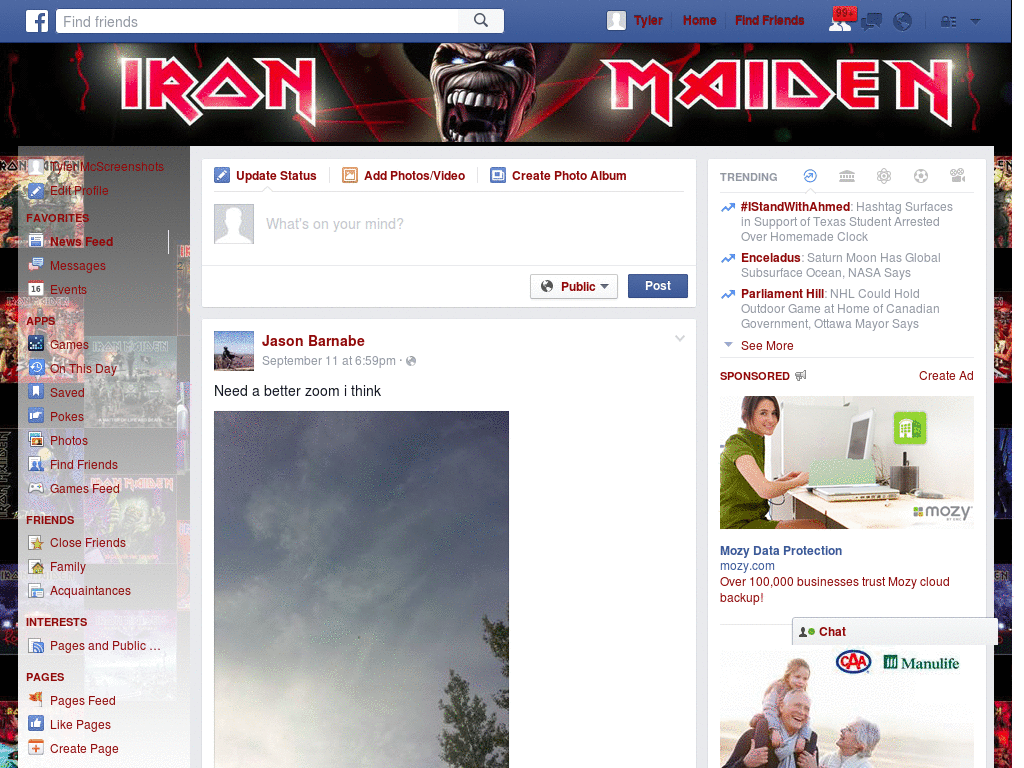 Facebook - Iron Maiden ( by templah.com )
