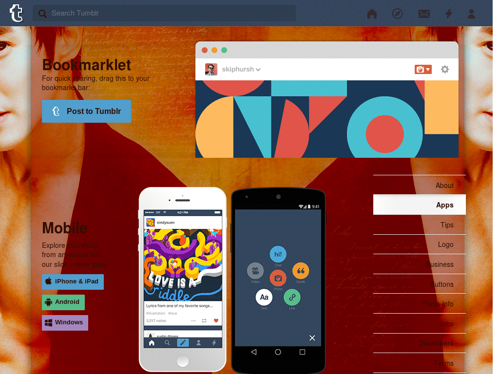 Tumblr - Siwon dashboard background + icon set.