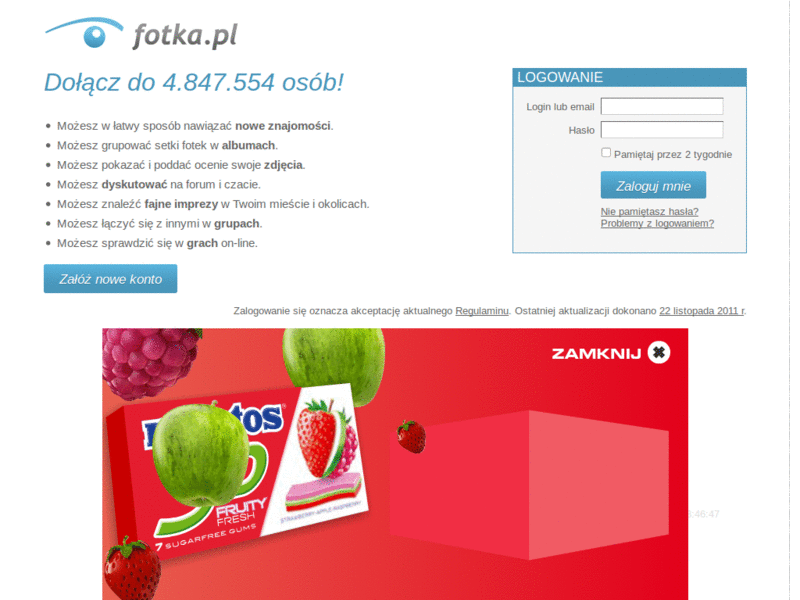 Fotka.pl - likwidacja "sprawdzonych" powiadomień