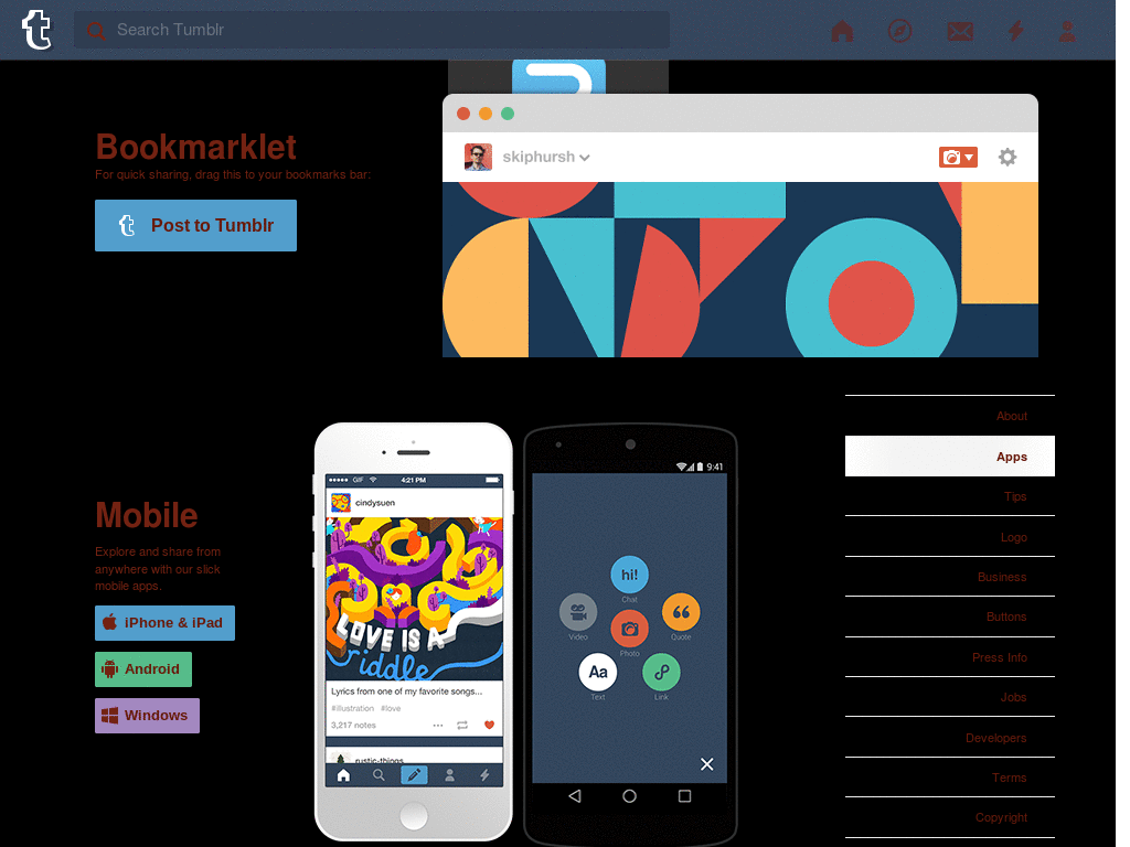 Tumblr - Heechul dashboard background + icon set.