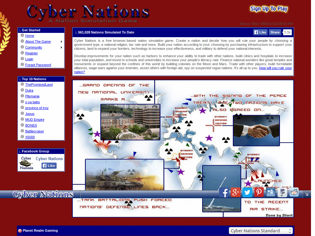Cyber Nations: CSN Theme