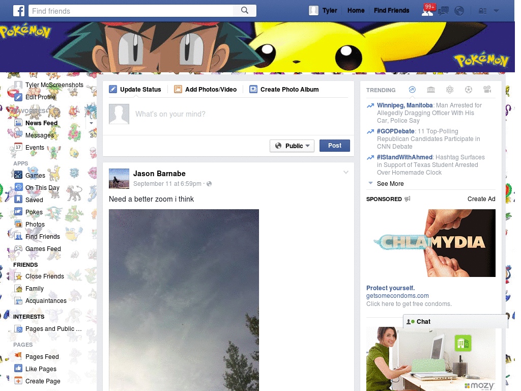 Facebook - Pokemon ( by Templah.com )