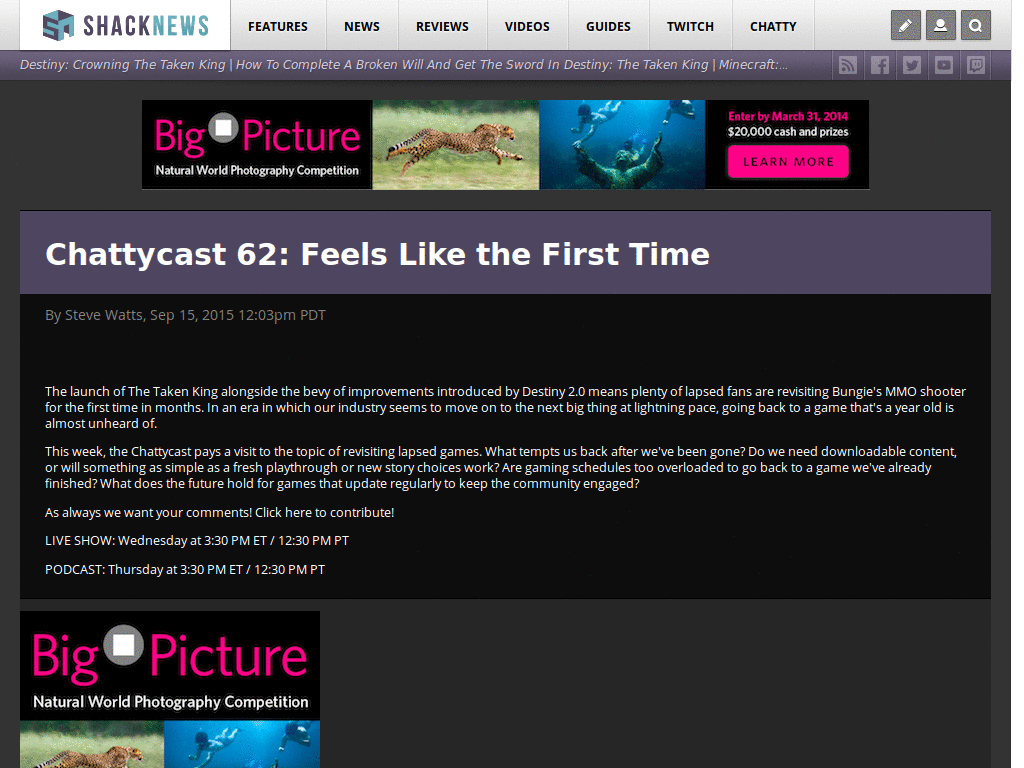 Shacknews chatty alternation
