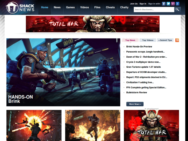 Shacknews Bamtam (Chrome edits)