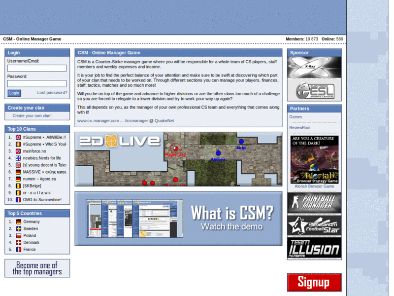 CS-Manager.com - Christmas