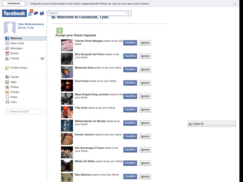 Facebook Wide