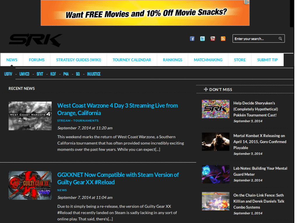 SRK - Mock Old SRK Black Theme (Lazy)
