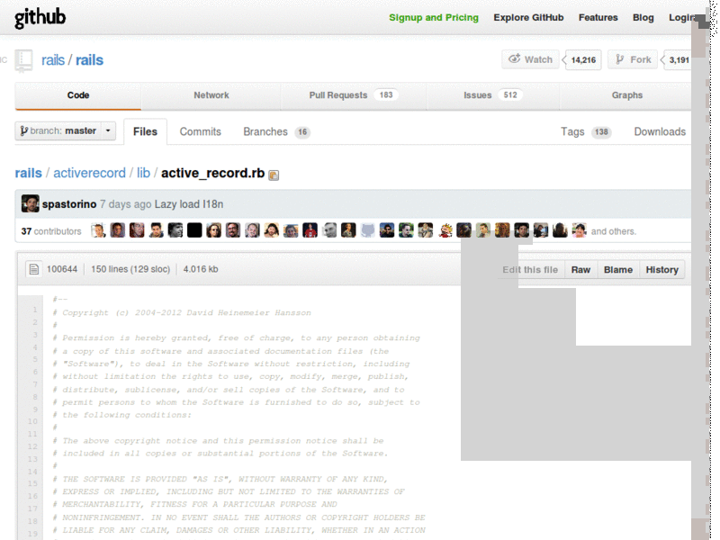 Github - Change code font