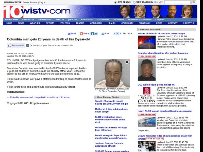 WISTV.com - Clean - No Ads (March 2011)
