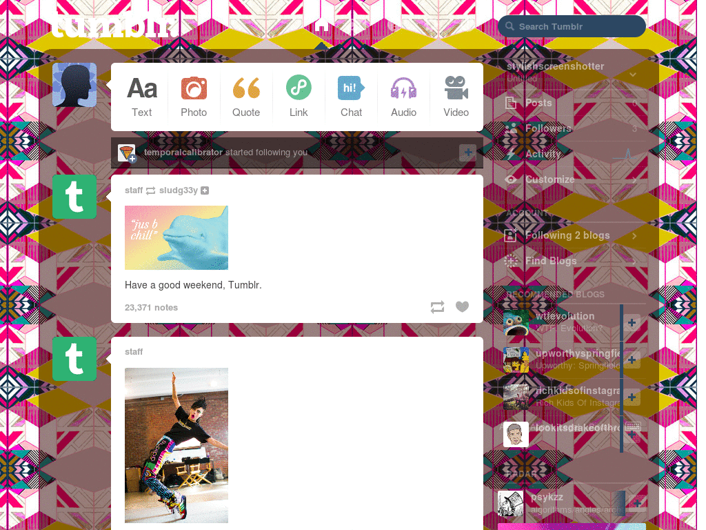 Tumblr - Geometric Patterns